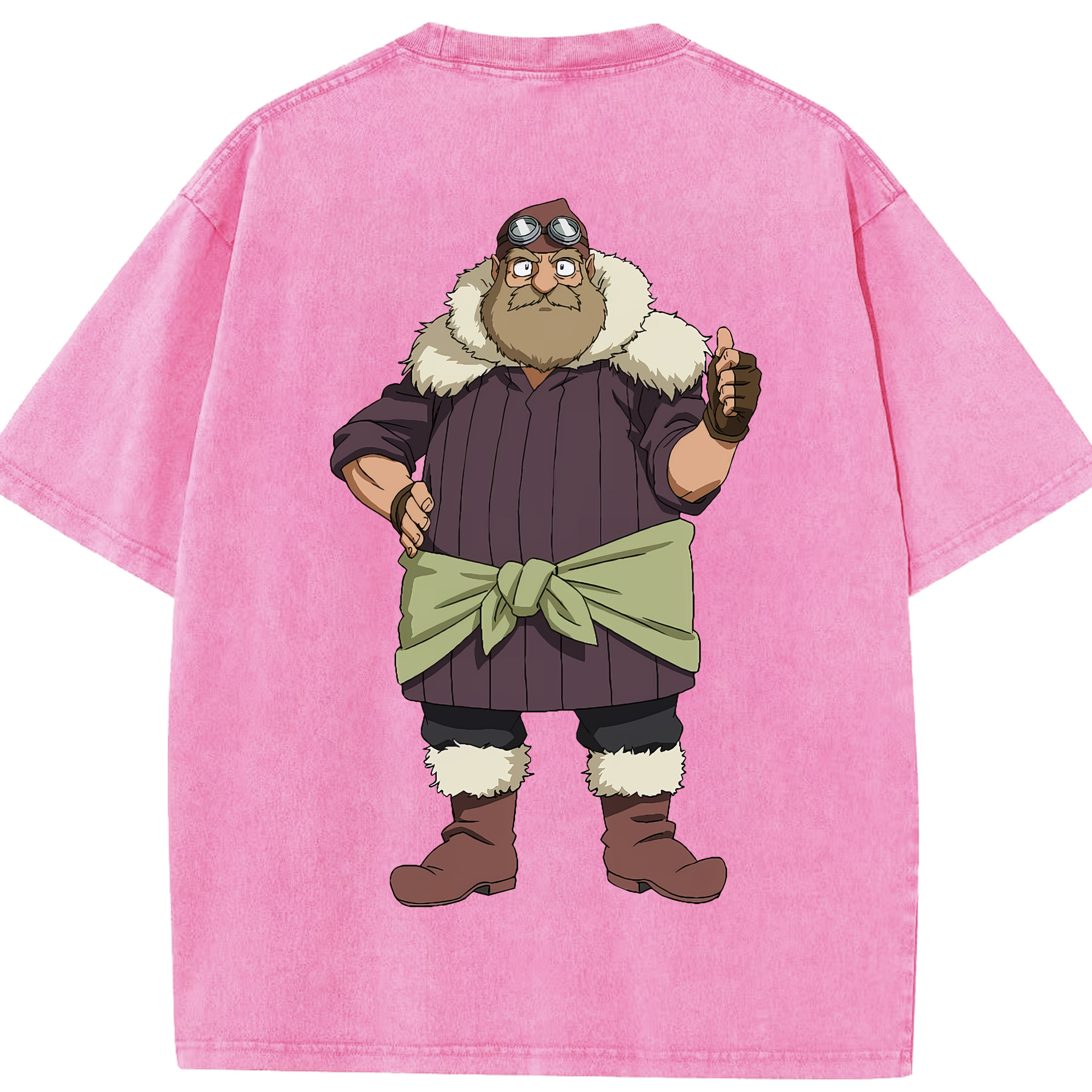 （画像用） 転スラ Regarding Reincarnated to Slime 綿100% ヴィンテージ風 半袖Tシャツ（背面プリント）